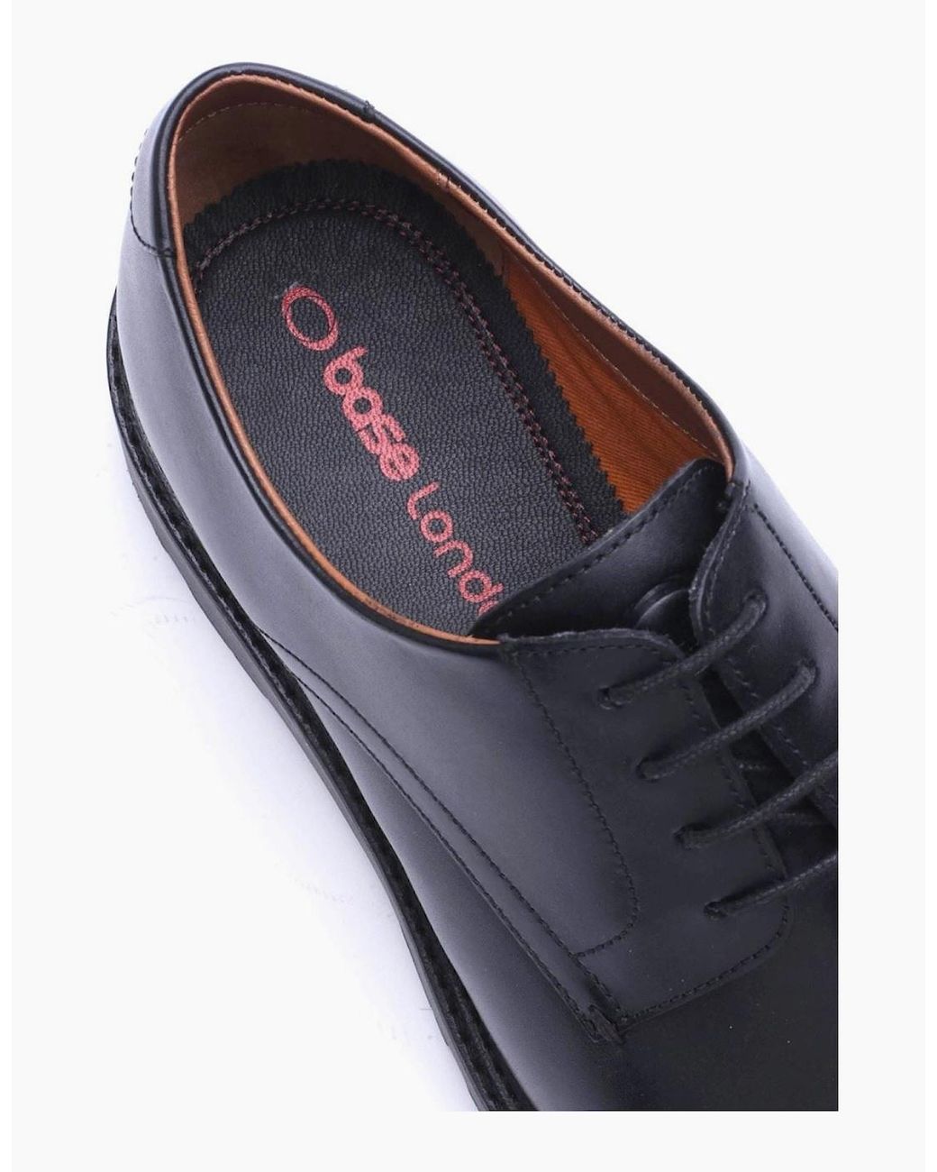 Base London Blue London Vector Leather Lace-Up Shoes for men