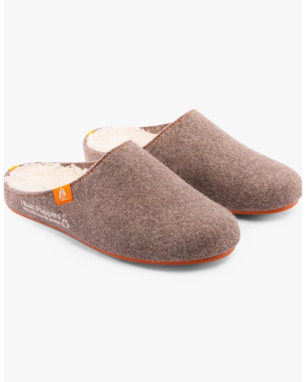 Hush Puppies Brown The Good Slipper Slippers for men