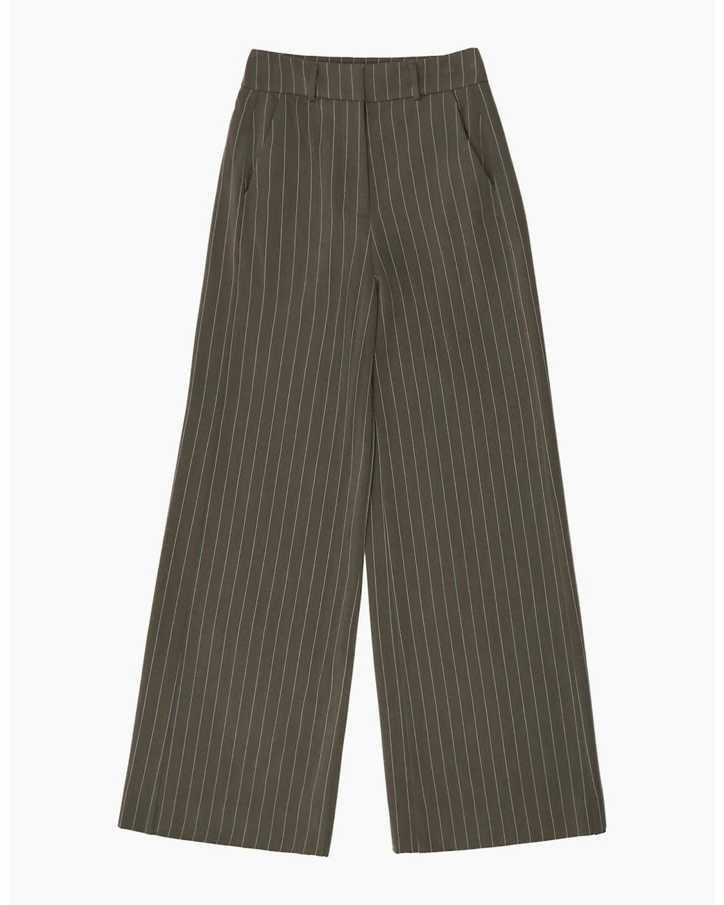 Ro&zo Green Pinstripe Tailored Trouser