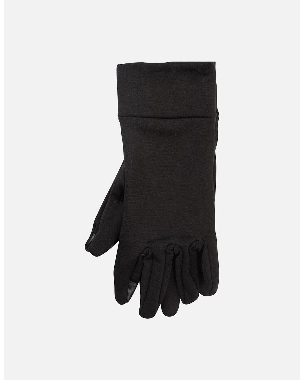 Mountain Warehouse Black Ladies Touch Screen Lined Gloves