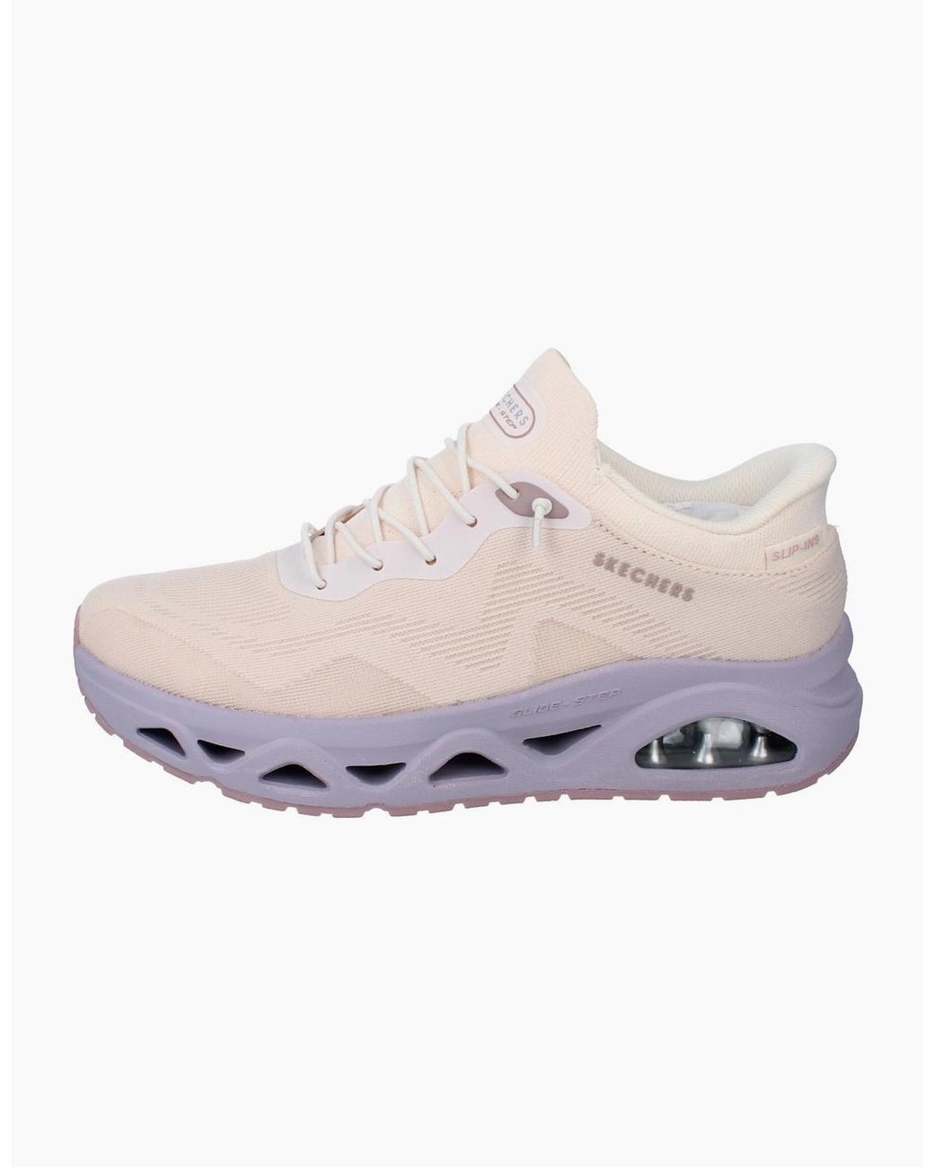 Skechers White Slip Ins Uno Glide Step