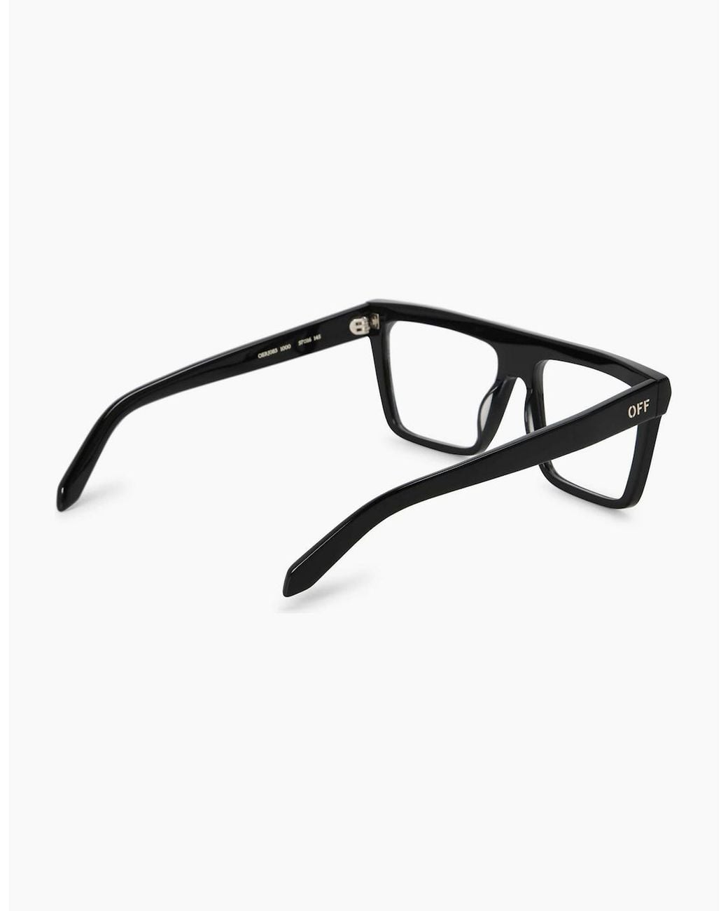 Off-White c/o Virgil Abloh Black Off Eyewear Style 83 for men
