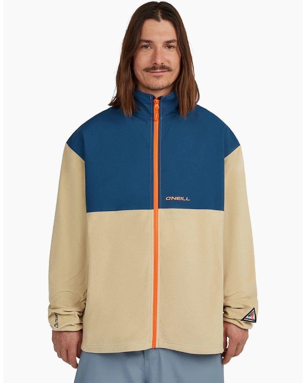 O'neill Sportswear Blue Fwc'Play Polartec Full Zip Hyperfleece for men