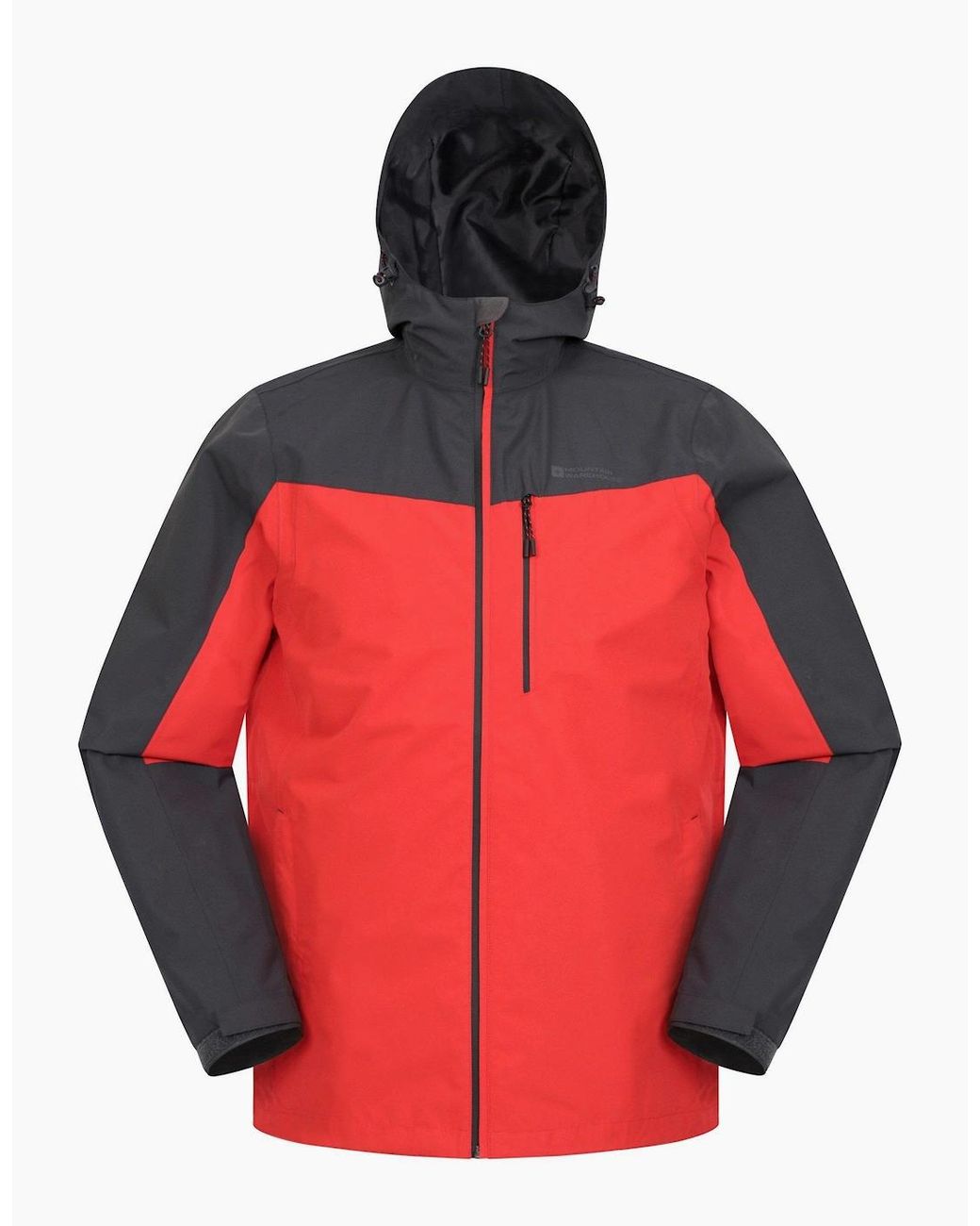 Mountain Warehouse Red Brisk Extreme Waterproof Jacket for men