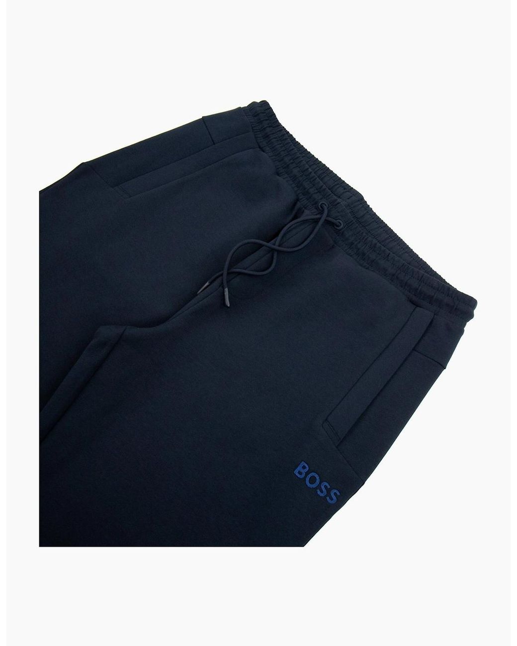 Boss Blue Hadiko 1 Metallic Logo Bottoms 402 for men