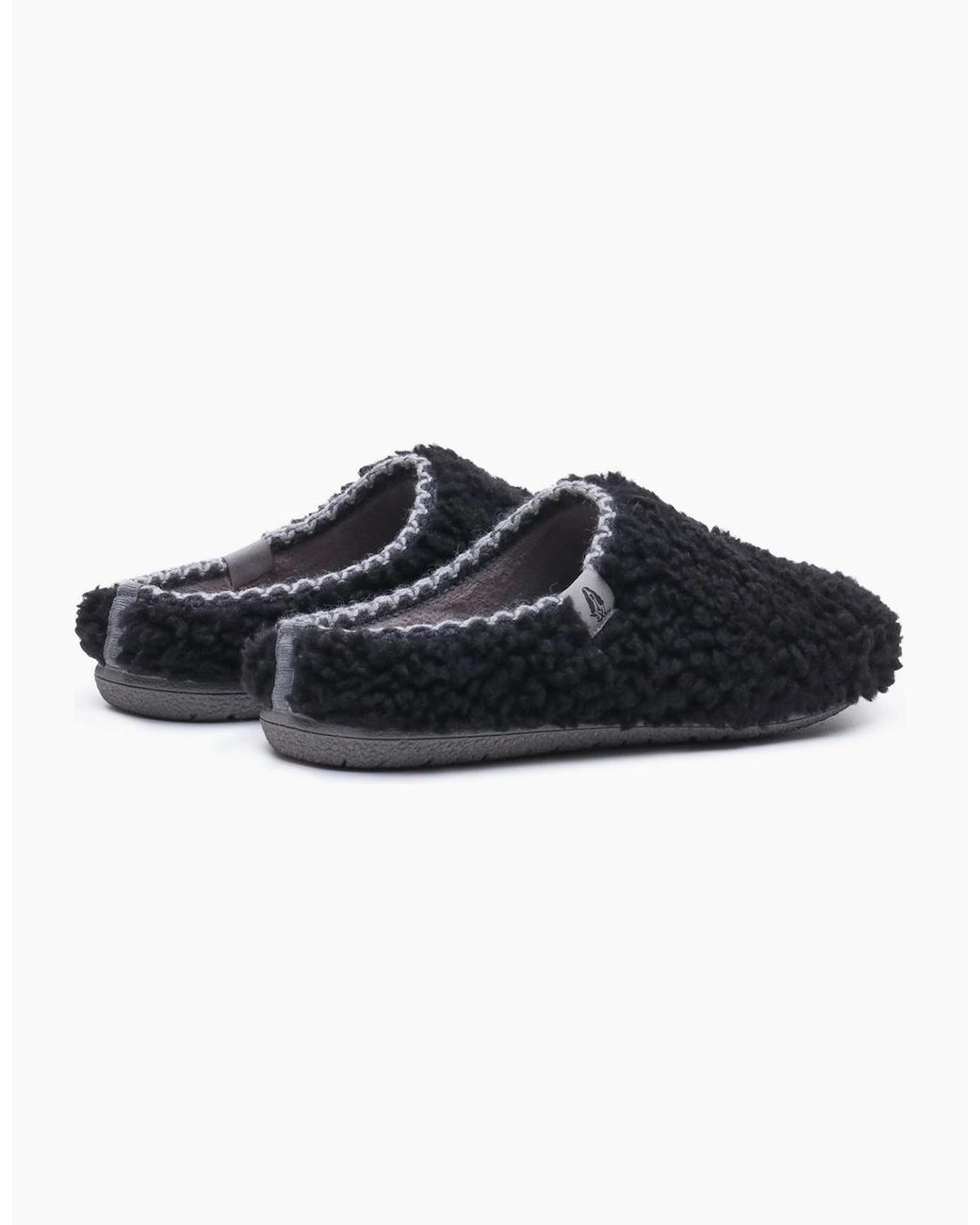 Hush Puppies Blue Good Textile Slippers