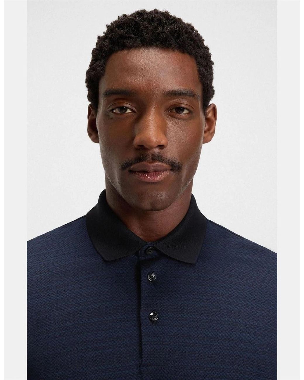Boss Blue Parris 102 Mercerised Cotton Polo Shirt for men