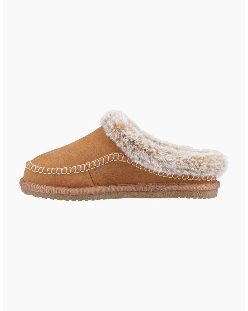 Hush Puppies Brown Anika Mules Tan