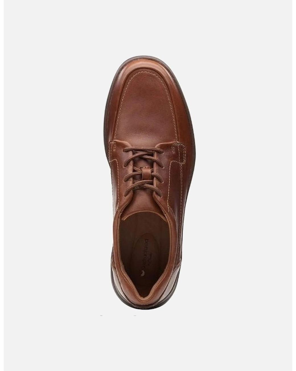 Clarks Brown Un Abode Ease Dark Tan Extra Wide for men