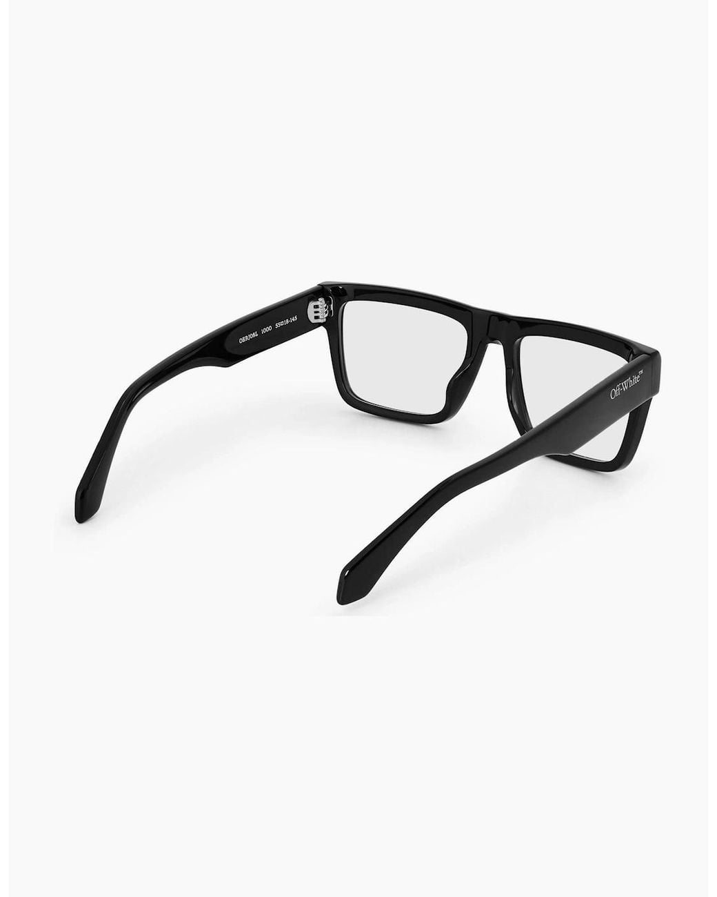 Off-White c/o Virgil Abloh Black Off Eyewear Style 8L for men