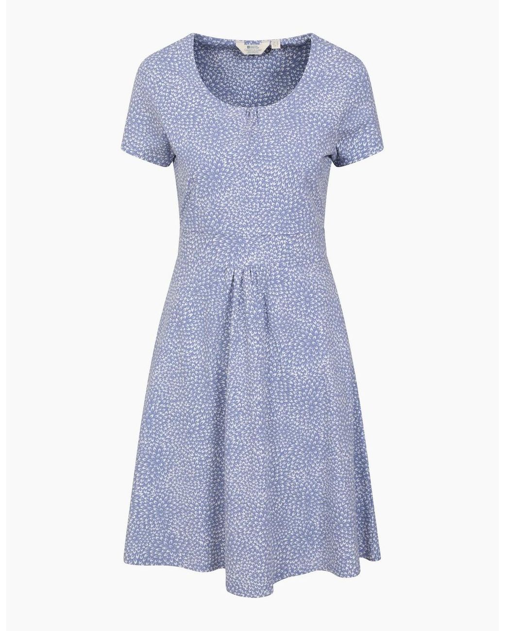 Mountain Warehouse Blue Ladies Orchid Uv Protection Dress