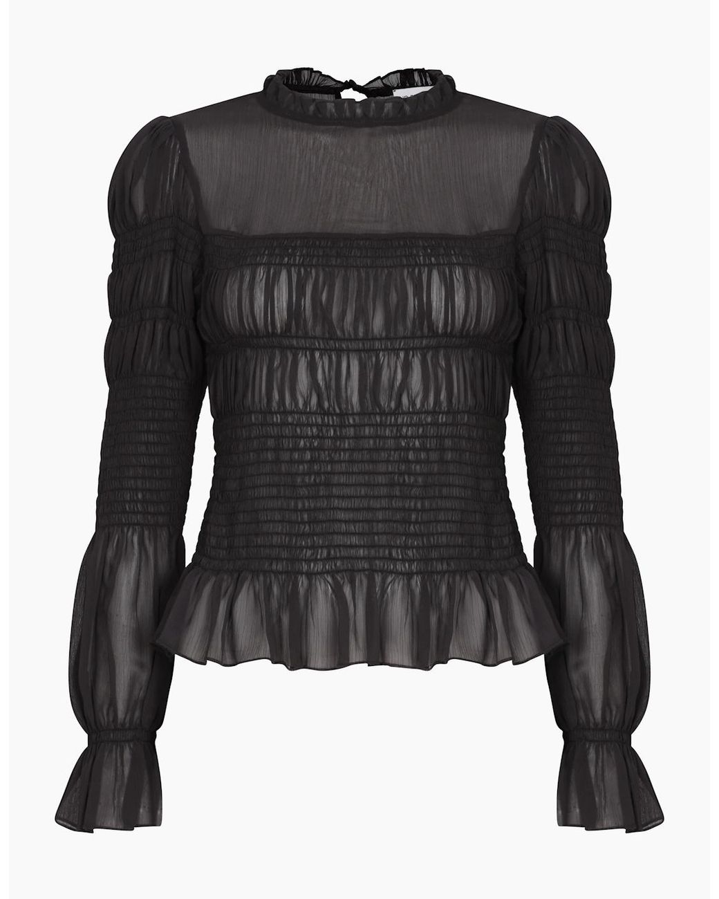 No Emotions UK Black The Mia Blouse