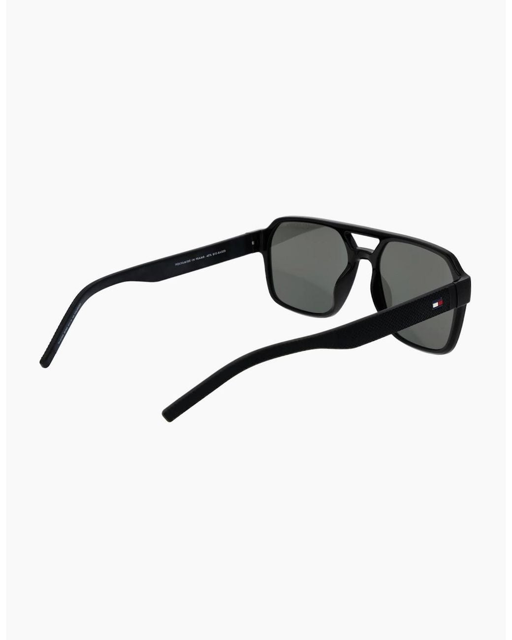 Tommy Hilfiger Black Sunglasses Th 2376/S 807M9 57 for men