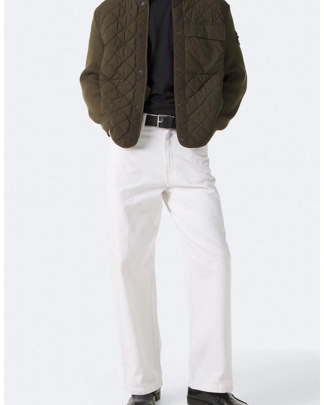 Stone Island Green Quilted 4100016 Jacket for men