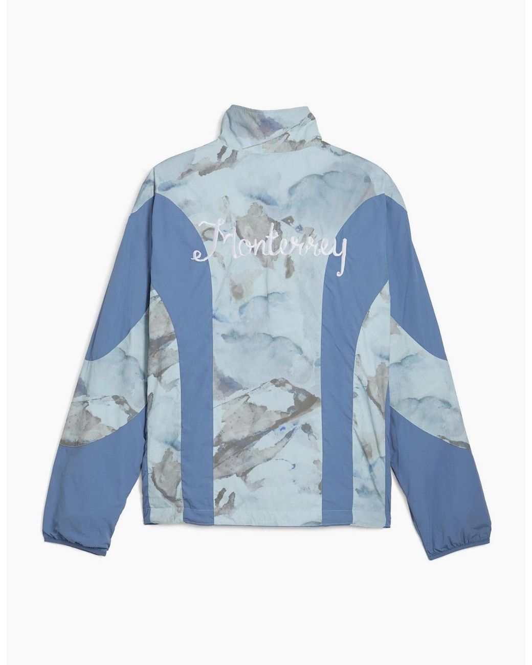 PUMA Blue Cf Monterrey Licensed Rain Anorak Jacket for men