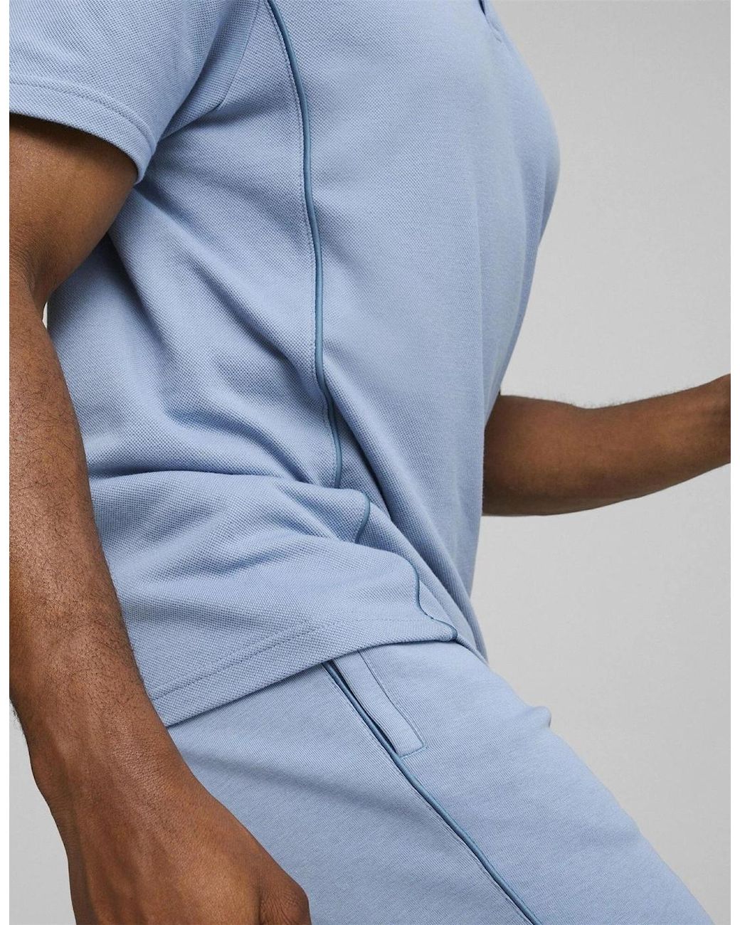PUMA Blue Teamfinal Casuals Polo Shirt for men