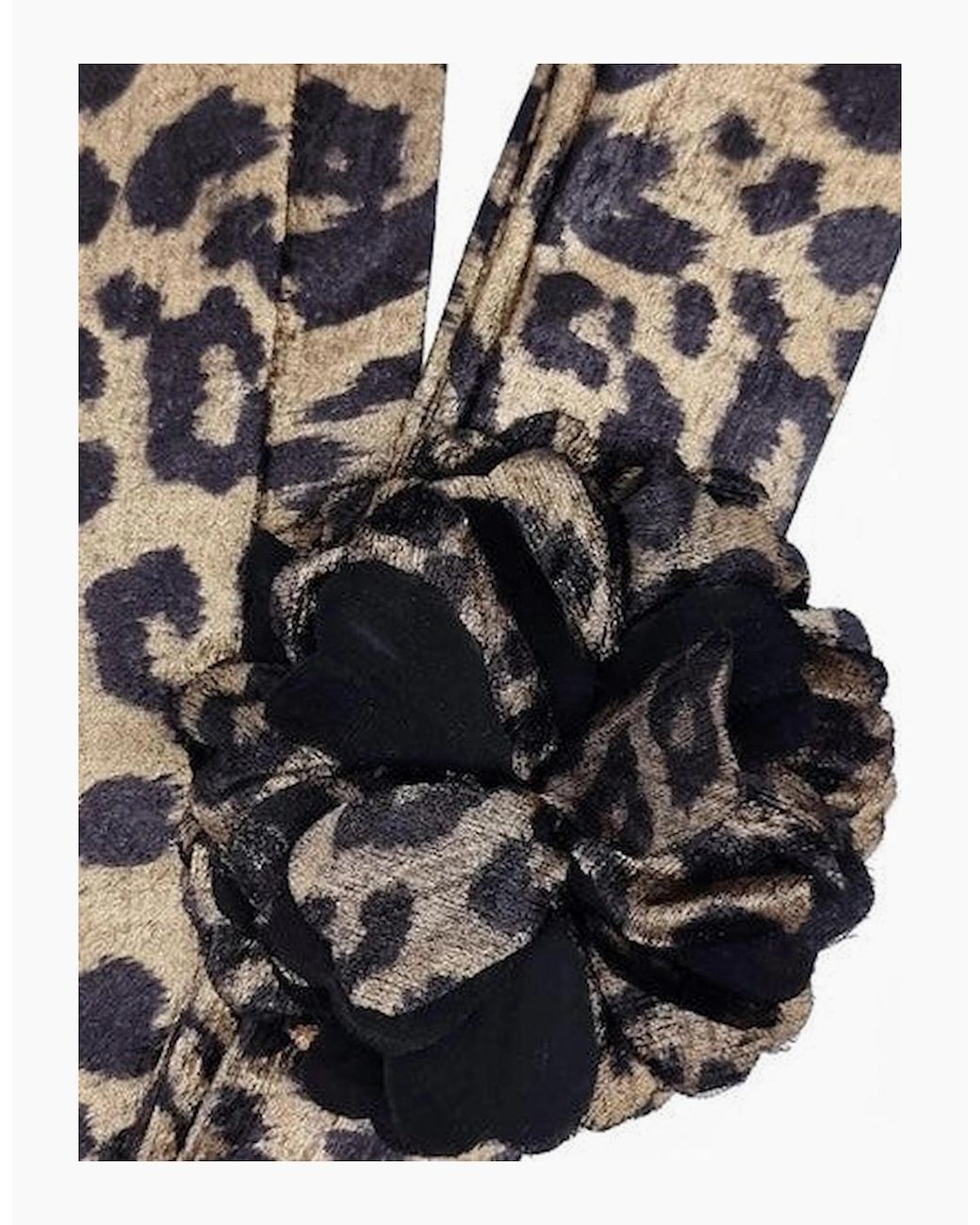 Nooki Design Black Vera Corsage Scarf
