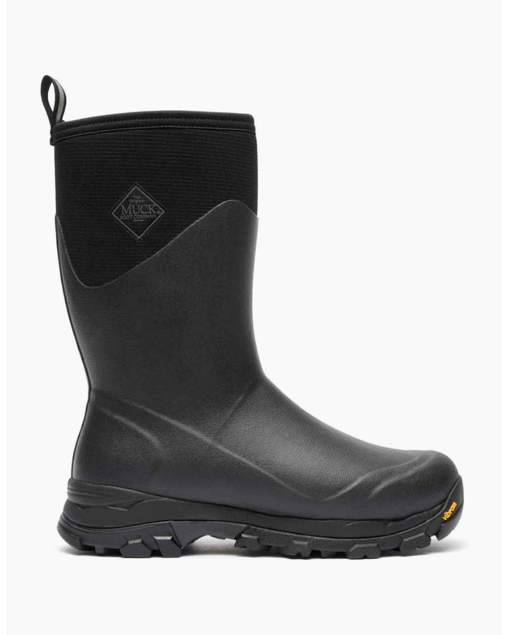 Muck Boot Black Arctic Ice Mid Wellingtons for men