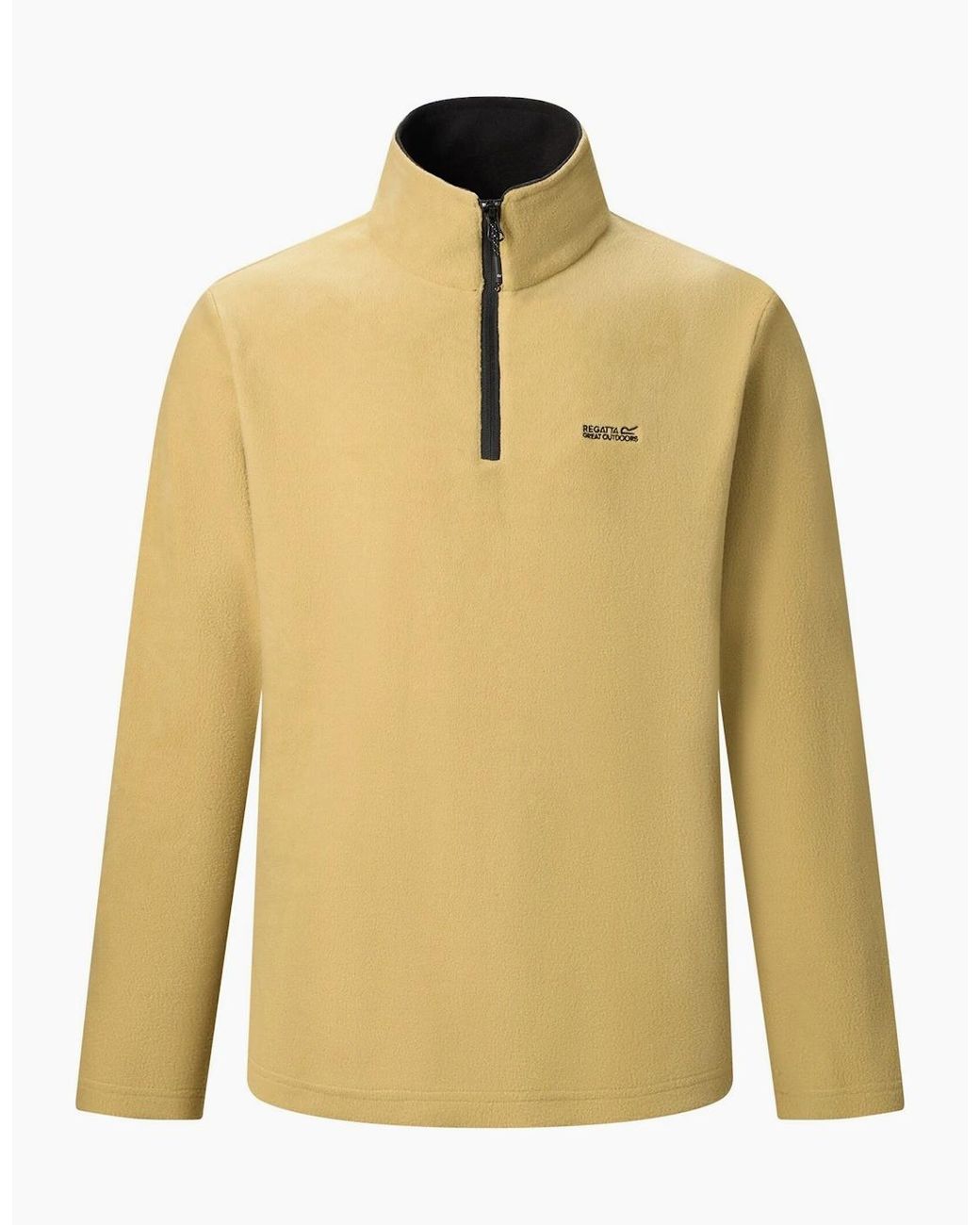 Regatta Gray Great Outdoors Thompson Half Zip Fleece Top for men