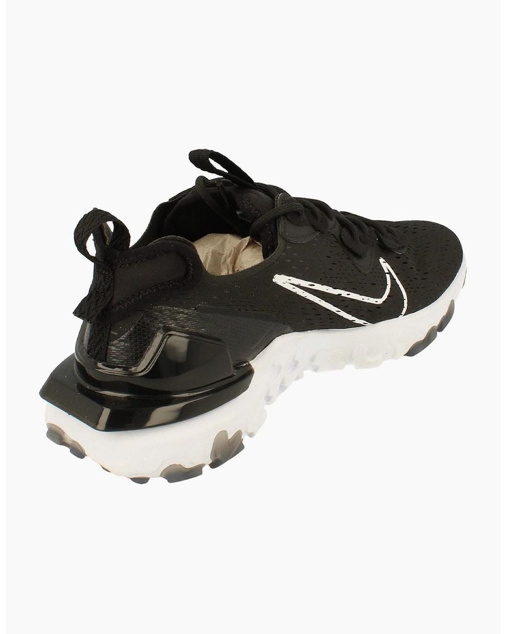 Nike React Vision Black Running Trainers Cd4373 006 for men