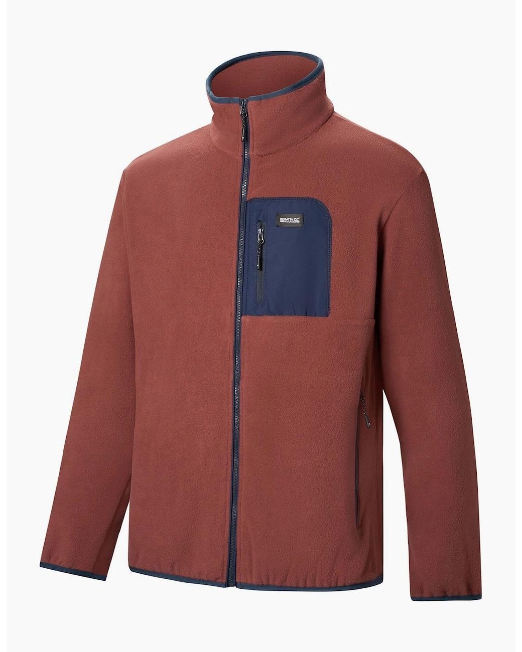 Regatta Red Frankie Full Zip Fleece Jacket for men
