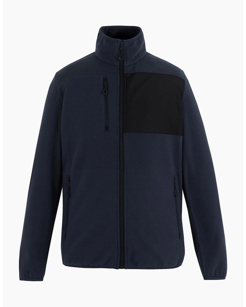 Regatta Blue Active Microfleece Printable Jacket for men
