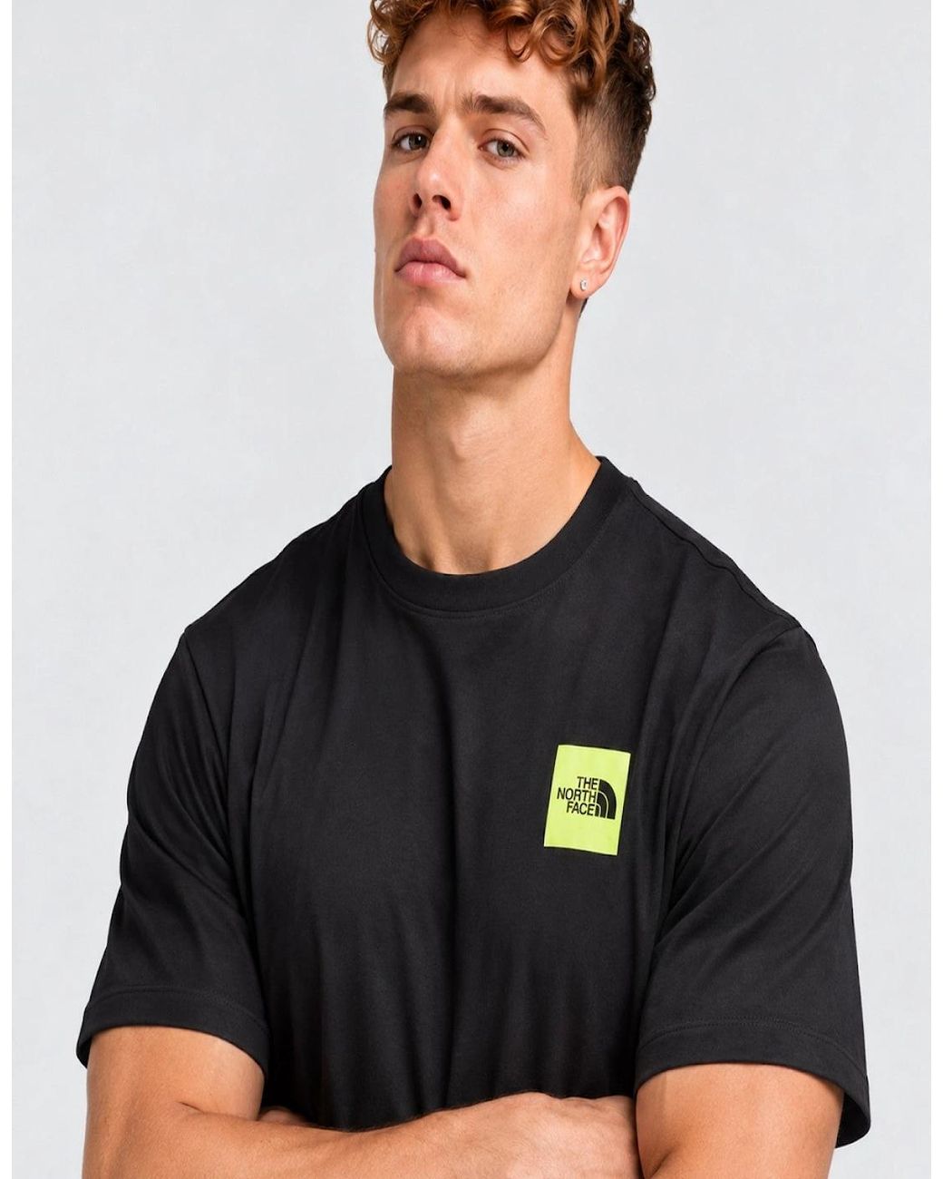 The North Face Black M Multi Location Globe T Shirt for men