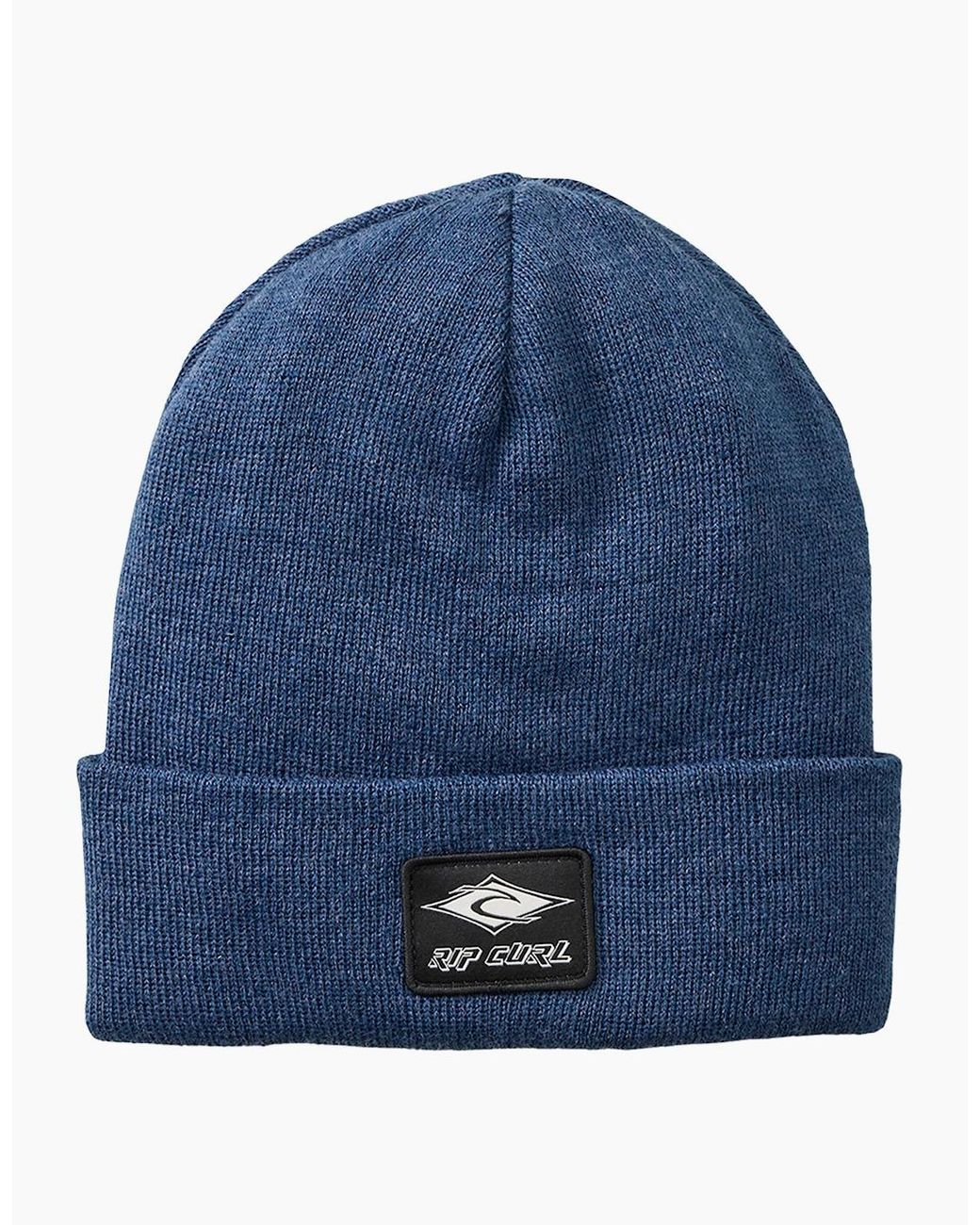 Rip Curl Blue Rip Curl Classic Surf Tall Beanie for men
