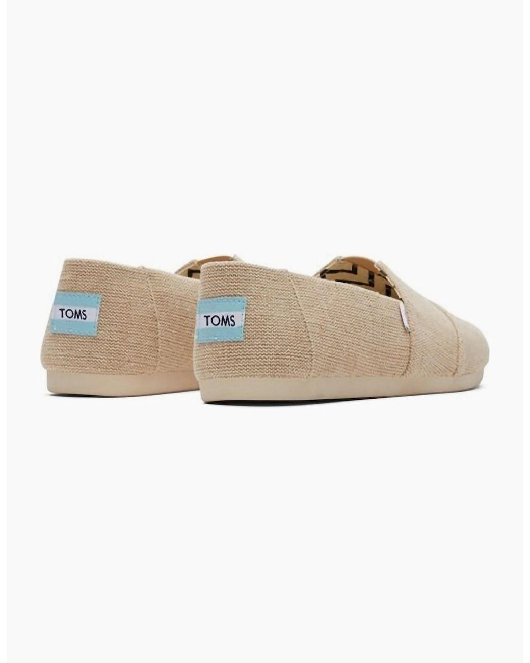 TOMS White Alpargata Shoes for men