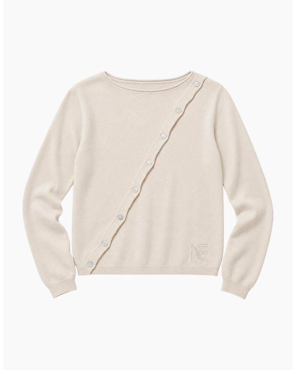 No Emotions UK Natural Alma Cardigan