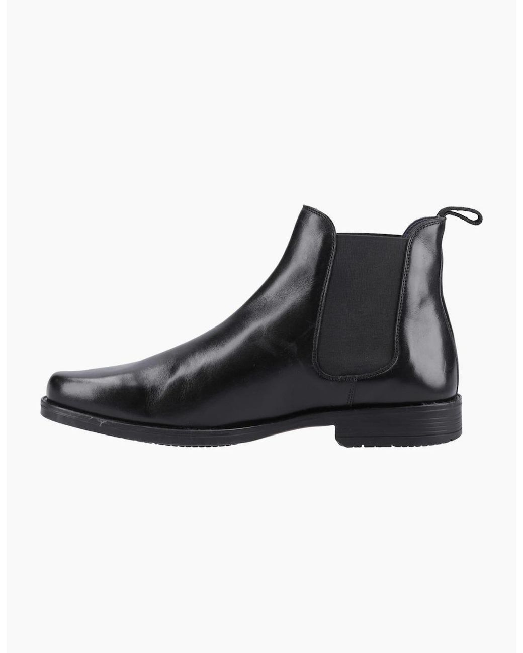 Hush Puppies Black Brennan Chelsea Boots for men