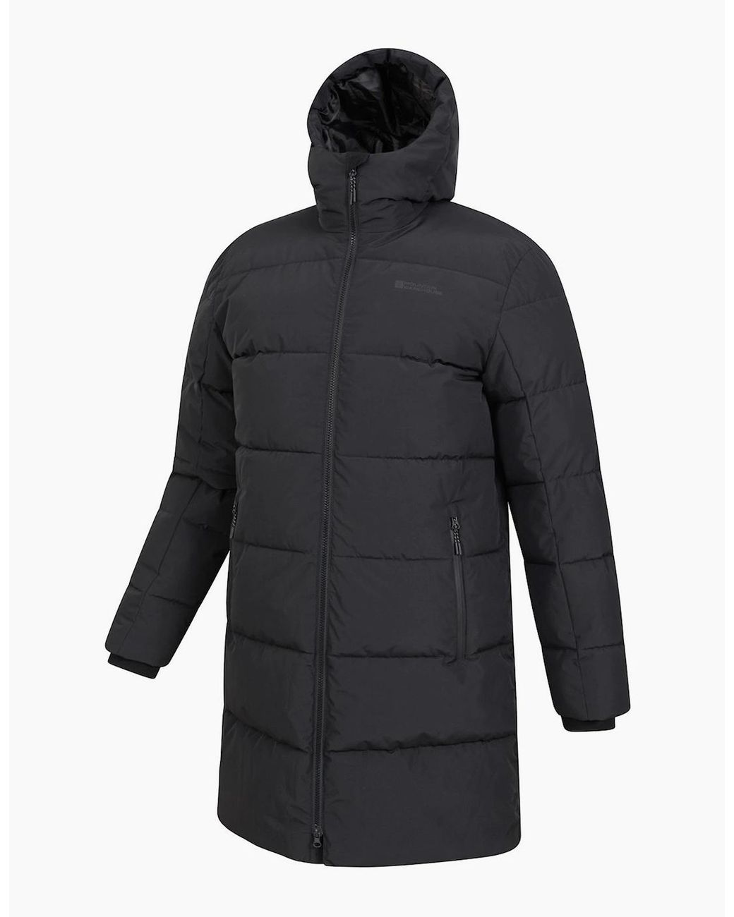 Mountain Warehouse Blue Vortex Longline Padded Jacket for men