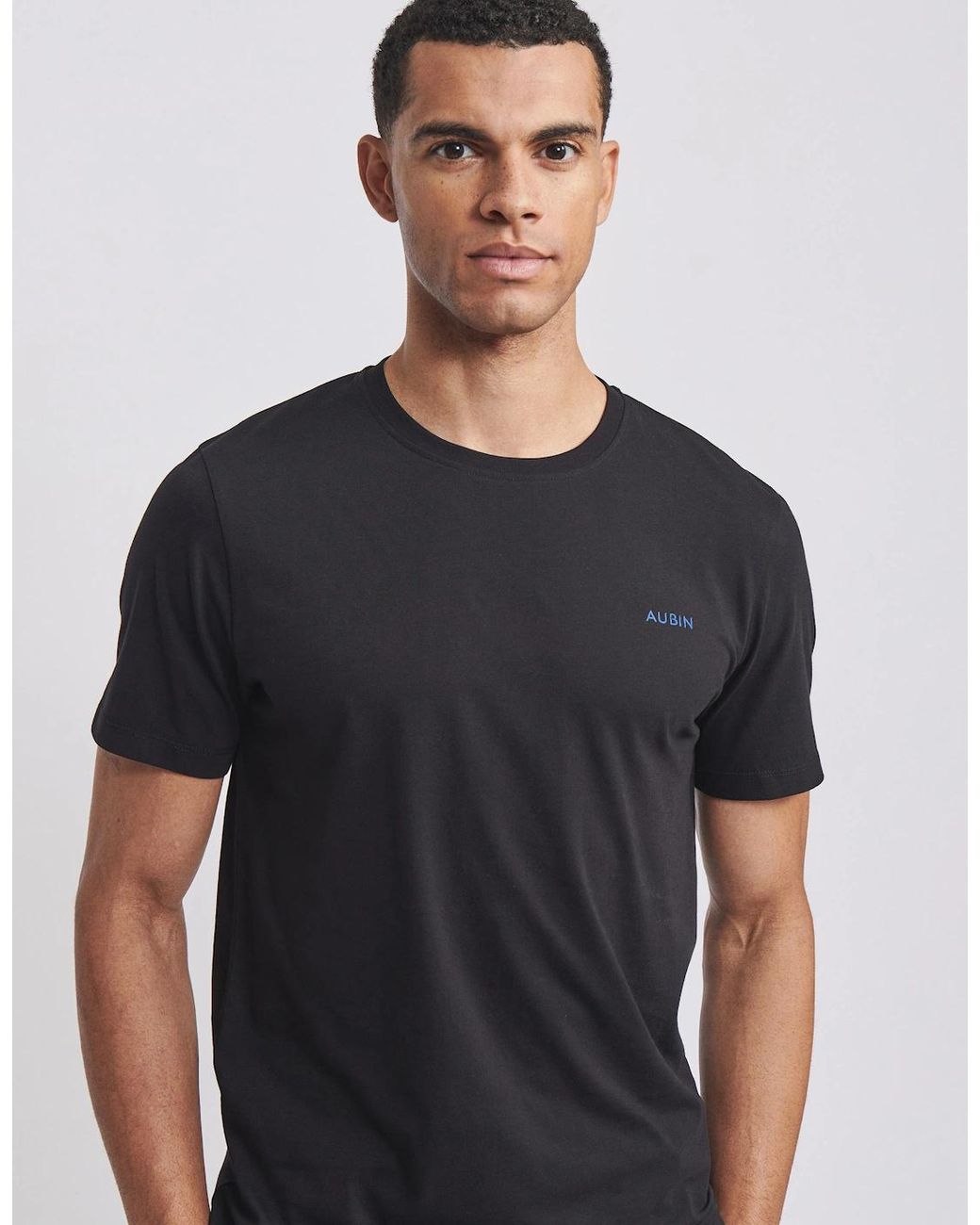 aubi Black Fotherby T-Shirt for men