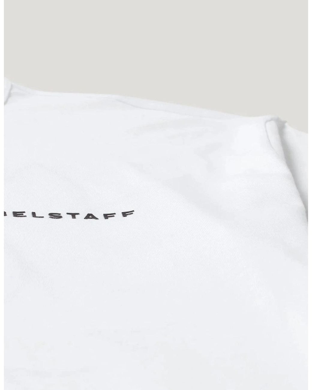 Belstaff White Border T-Shirt A1-26 for men