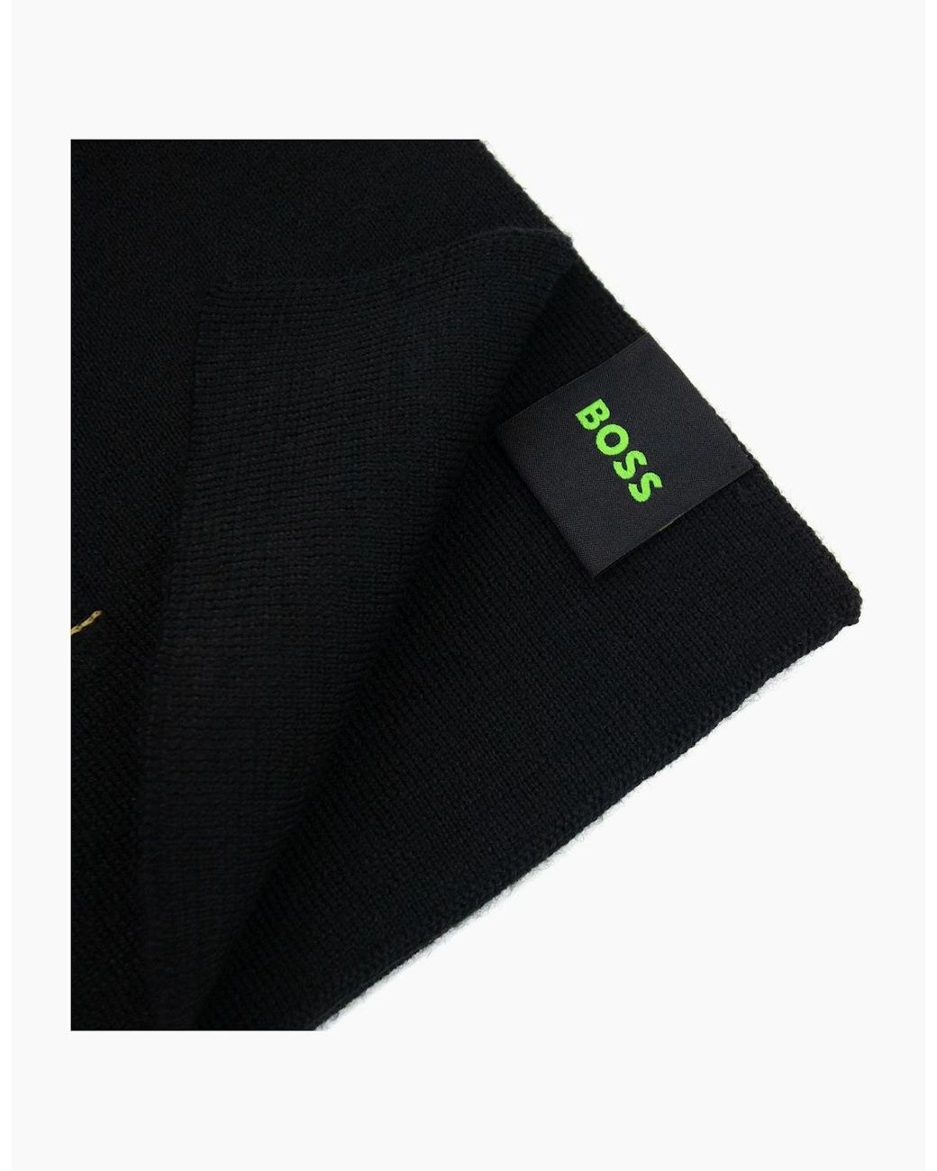 Boss Black Aride Logo Scarf 001 for men