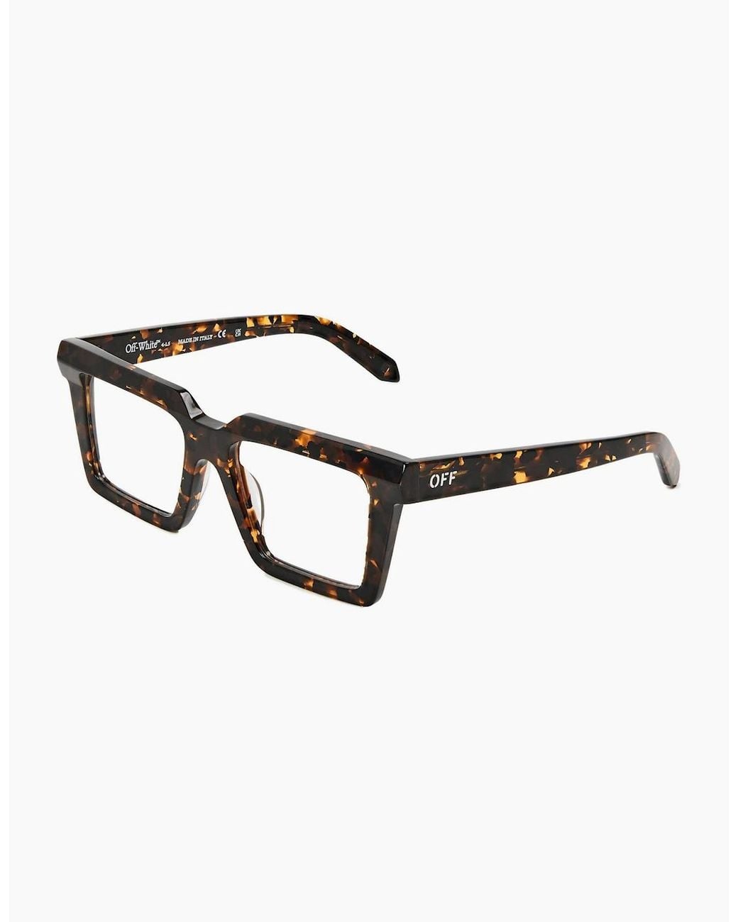 Off-White c/o Virgil Abloh Brown Off Eyewear Style 82 for men