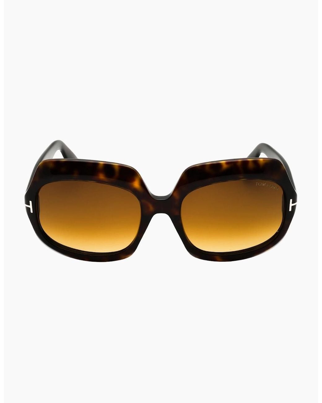 Tom Ford Brown Dark Havana Sunglasses