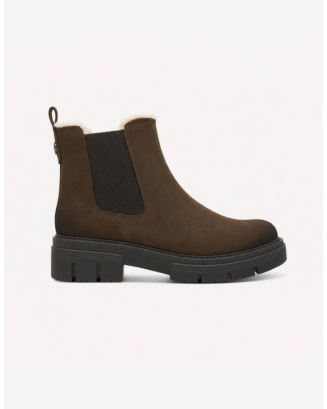 Marco Tozzi Brown 26441-45 Chelsea Boots Cafe Nubuck