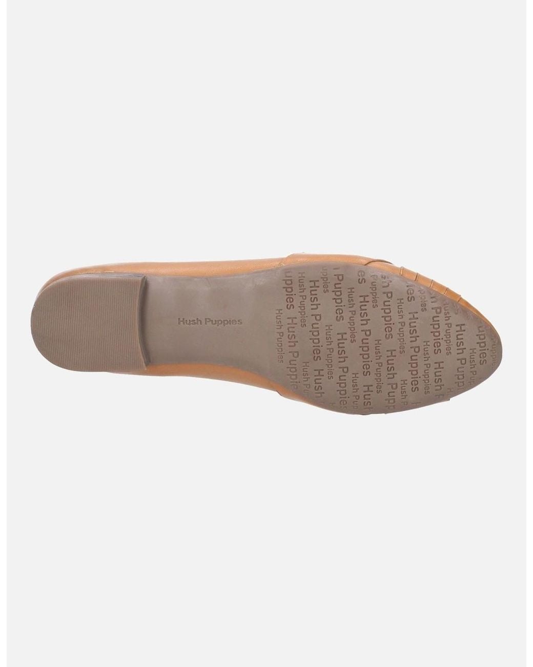 Hush Puppies White Marley Ballerina