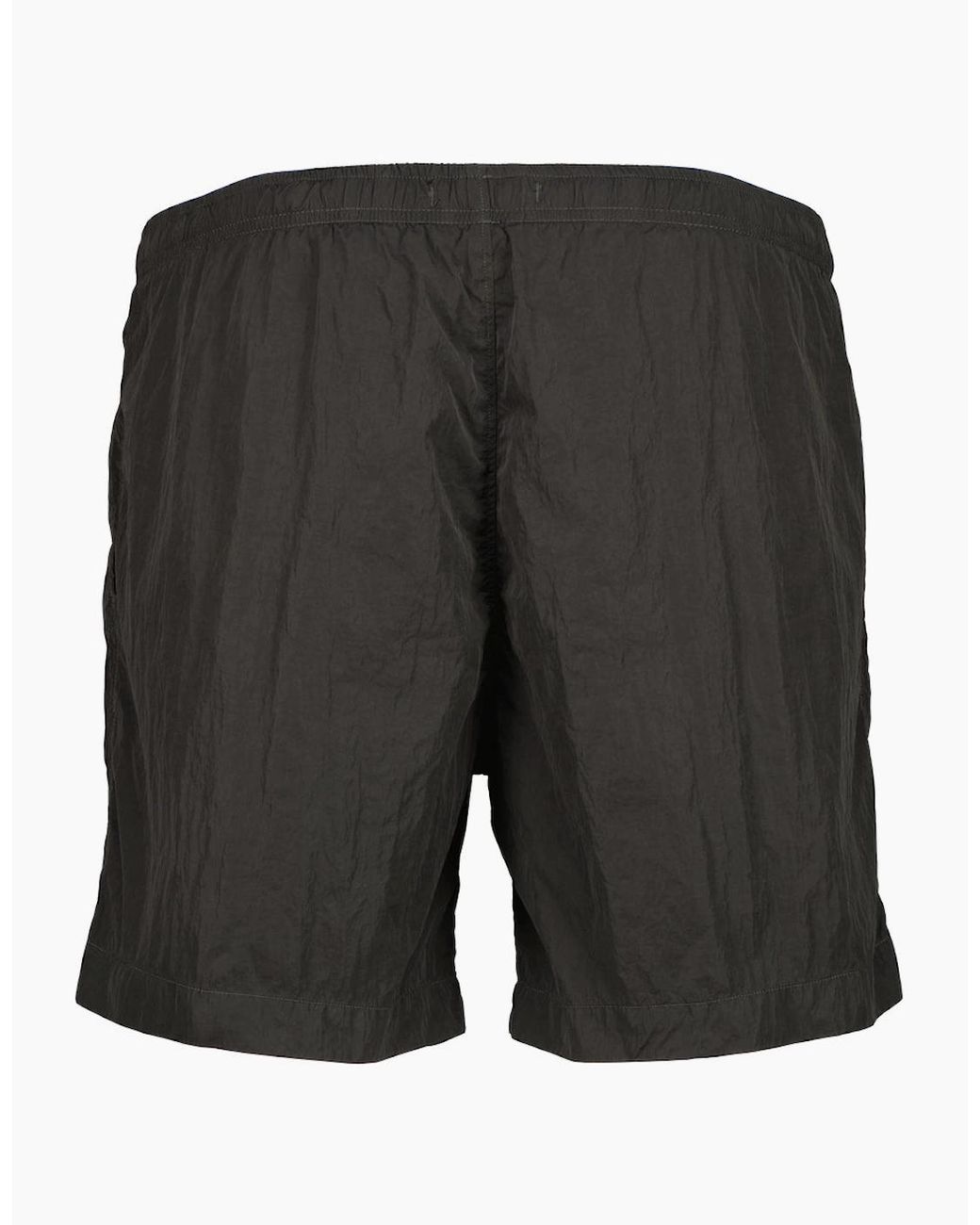 C P Company Gray Chrome-R Boxer Swim Shorts for men