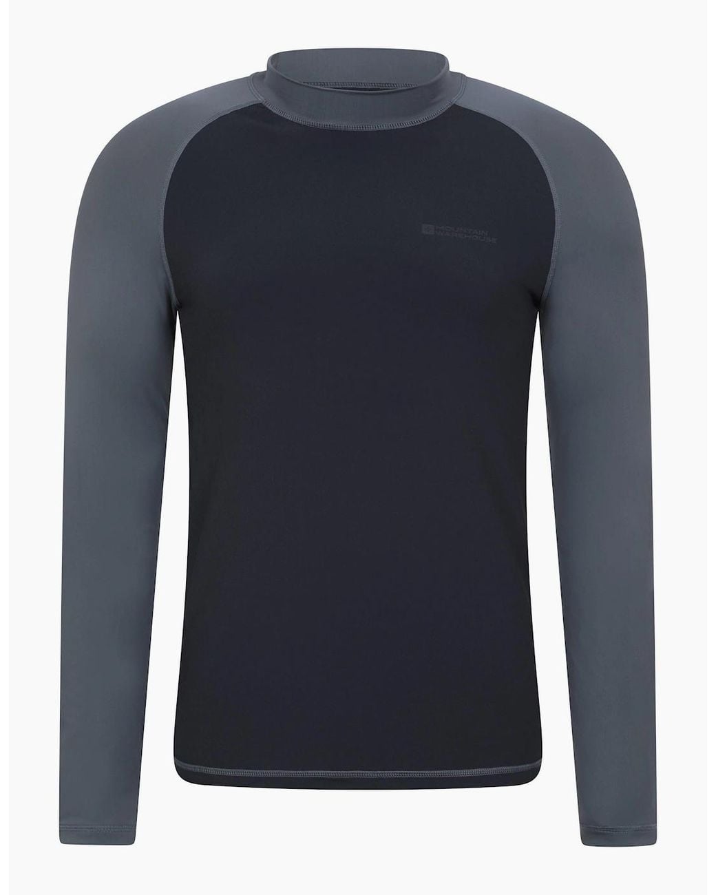 Mountain Warehouse Blue Long-Sleeved Rash Guard for men