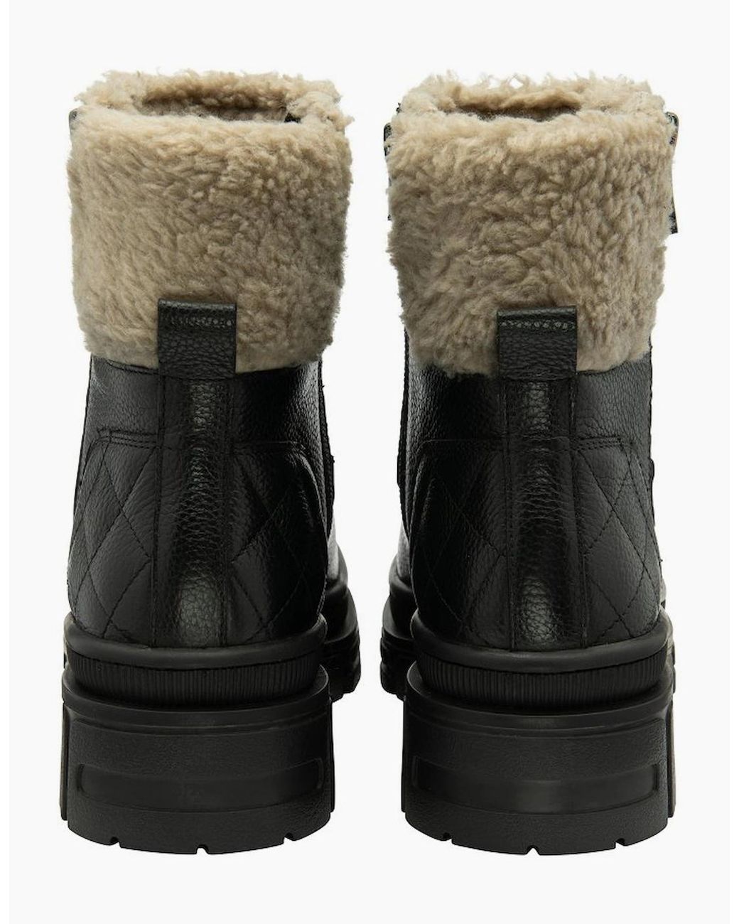 Lotus Black Lavigne Ankle Boots