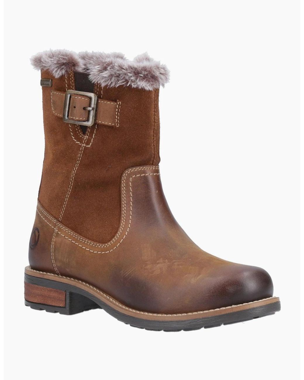 Cotswold Brown Kemerton Waterproof Boots Tan
