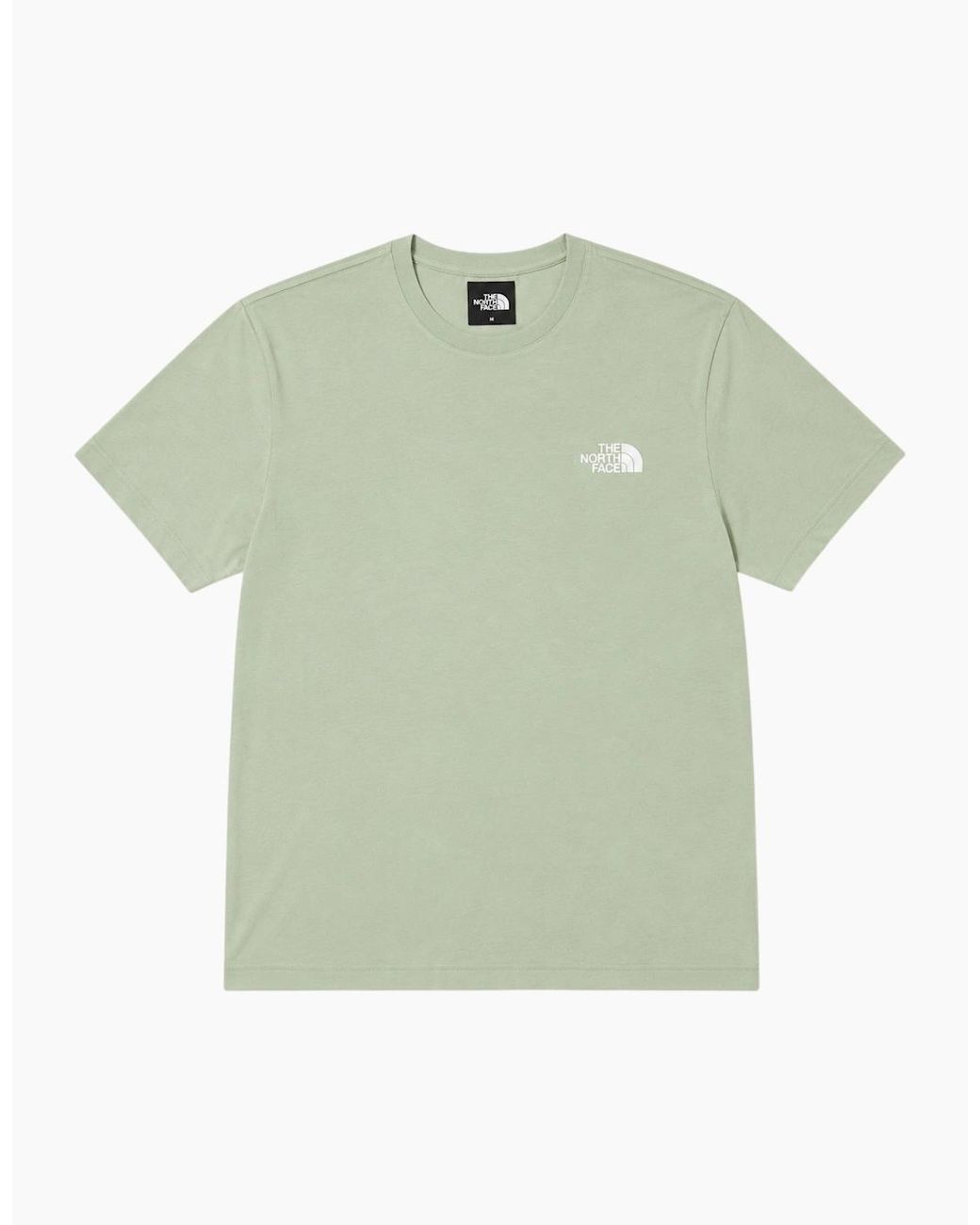 The North Face Green T Shirt M Energy Globe Crew Neck Short Sleeve Cotton Tee for men
