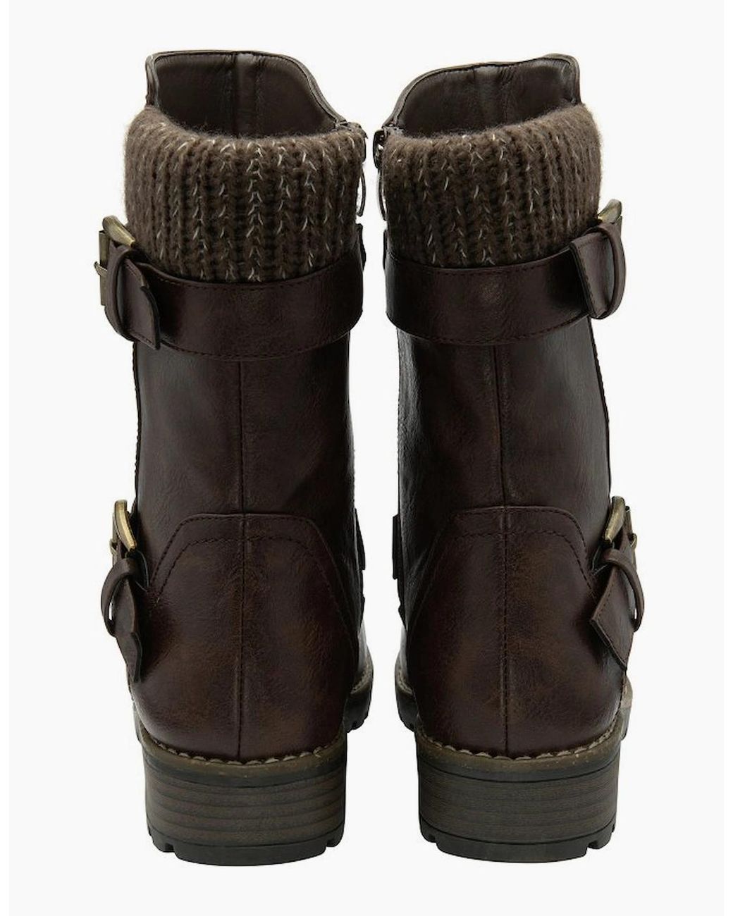 Lotus Brown Jemima Calf Boots