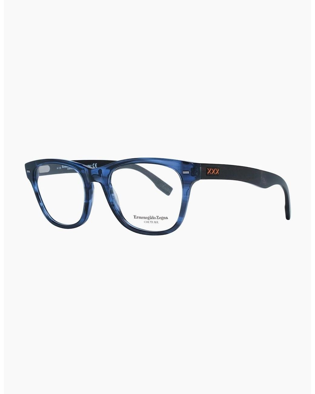 Zegna Blue Optical Frame Zc5001 52 089 for men