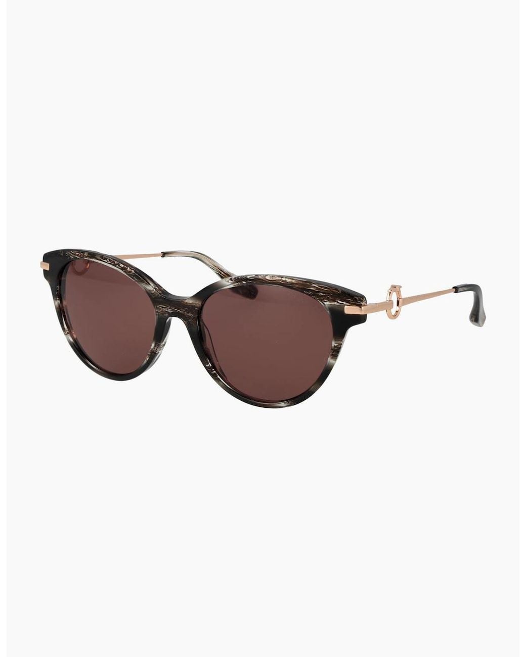 Trussardi Brown Sunglasses Tsw9025 E01 55