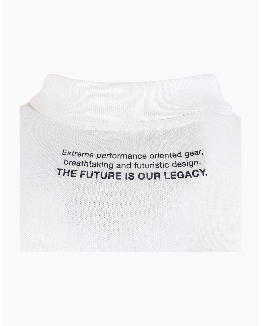 Philipp Plein White Plein Sport Classic Logo Stretch Polo Shirt