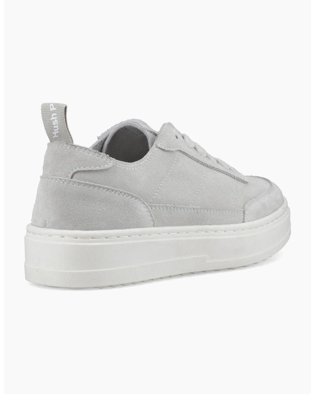 Hush Puppies White Nesta Trainer Casual Trainers