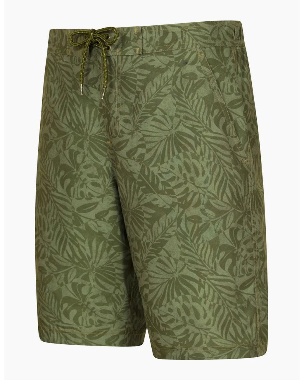 Mountain Warehouse Gray Ocean Camouflage Boardshorts for men